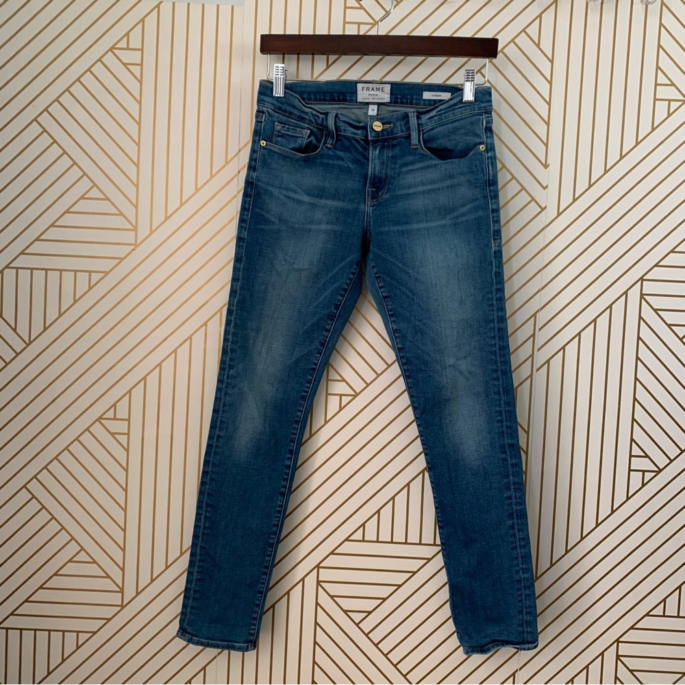 Frame Denim Le Garcon Berkley Square boyfriend Jeans Size 25